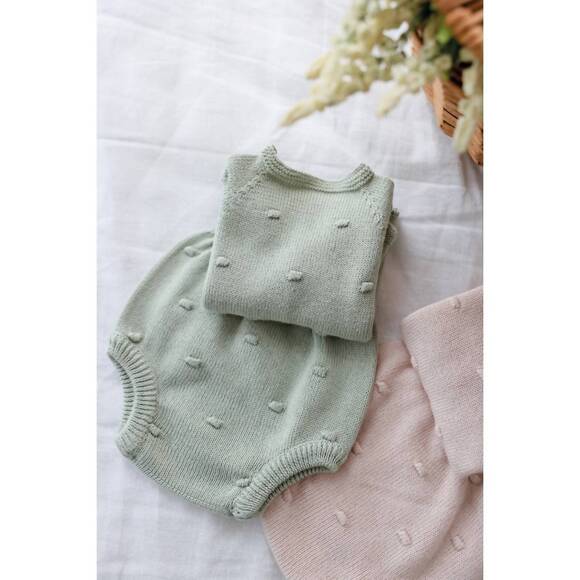 NEW MAMITIS girls' amalfi popcorn set in green - Picture 3 of 3